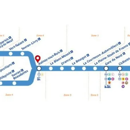 Zen/le Bourget/cdg/ Parc D'exposition Apartment